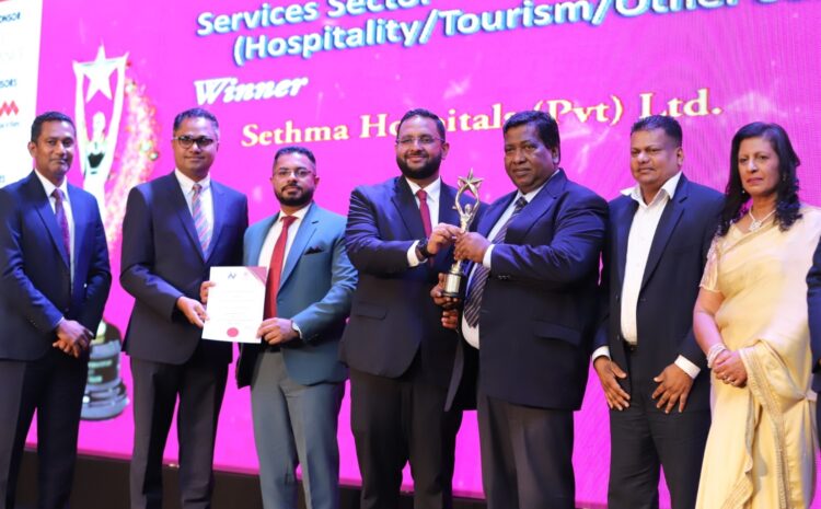 Sethma Hospitals Honored as “Winner” at Western Province Entrepreneur Awards 2025
